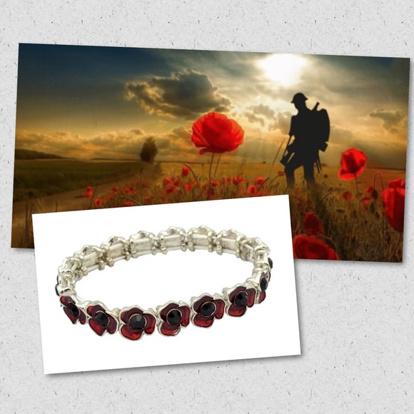 Jewelry - $6 POPPY BRACELET. NEW. STAINLESS STEEL. $6 if bundled